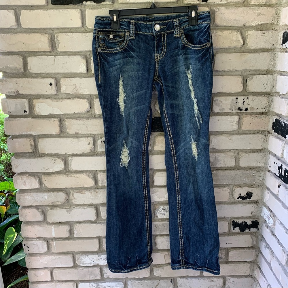 Zco juniors premium distressed jeans